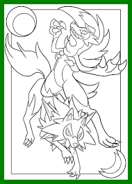 Coloring pokemon rockruff colouring pages for children express your creativity and imagination. Lycanroc Pokemon Coloring Page Youngandtae Com Pokemon Coloring Pokemon Coloring Sheets Pokemon Coloring Pages