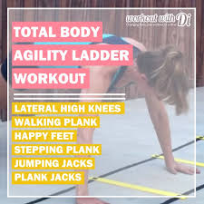 total body agility ladder workout