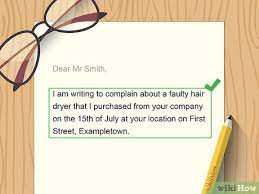 The best outcome of a complaint letter is a successful resolution. 4 Ways To Write A Complaint Letter To A Company Wikihow