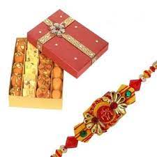 rakhi and 500 grams sweets send gifts