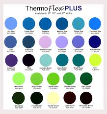 40 Prototypal Thermoflex Plus Color Chart
