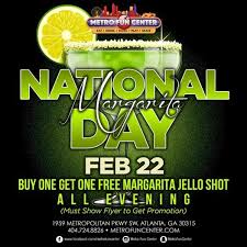 February 22 is national margarita day, and there are a bunch of chains offering creative ways to celebrate with free or cheap drinks and other probably not! Nba3r6wzl3xbm