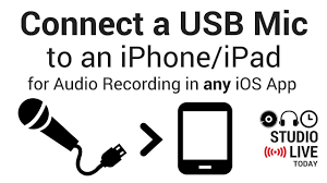 This is what i did. How To Connect A Usb Mic To An Iphone Ipad Youtube
