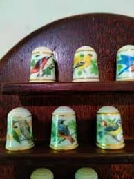 thimble display collectables