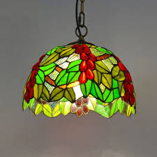 Stained Glass Ceiling Pendant Lampshade