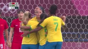 Com a vaga para as quartas de . China 0 X 5 Brasil Jogos Olimpicos Futebol Feminino Rodada 1 Tempo Real Globo Esporte