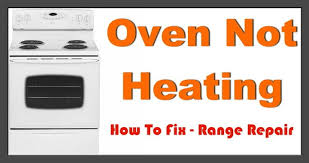 Electric Oven Will Not Heat Appliance