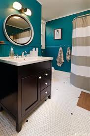 That what makes teal is a unique colour. Stunning Furniture Mesmerizing Teal Gray Bathroom 42