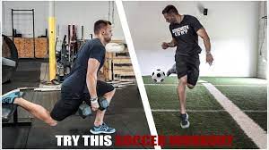 try this leg workout for soccer