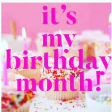Its My Birthday Month Images