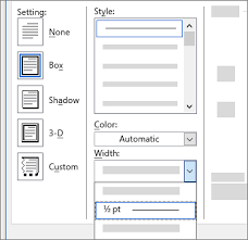 Add A Border To A Page Office Support