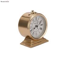 erzo og alarm table clock gold