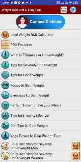 8 best android apps to gain weight the