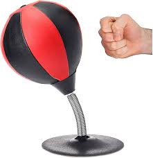 punching bag with suction cup stress