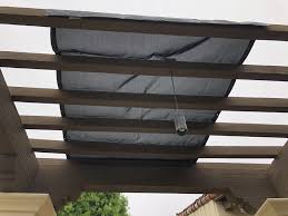 Available in custom sizes, our awning can be designed to fit in even the toughest spaces. Shade Sail Mesh Sun Screen Panel Patio Awning 10 Ft X 10 Ft Black Formosa Covers Formosa Covers