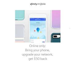 Check spelling or type a new query. Xfinity Mobile Offering Bring Your Own Device Customers A 50 Prepaid Visa Card Bestmvno