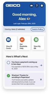 The geico mobile app allows customers to have a digital id card, manage accounts and policies, as. Geico S Mobile App