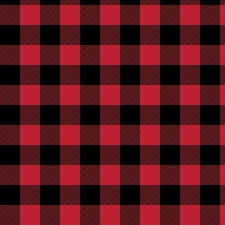 red and black plaid fabric wallpaper