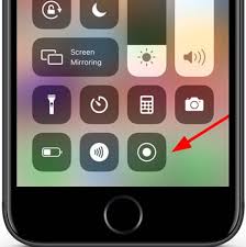 Locate the screen recording button and keep tapping on it. How To Record Screen On Apple Iphone 7 Plus