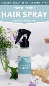 diy moisturizing hair spray hydrating
