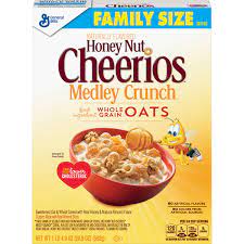 honey nut cheerios cereal medley crunch