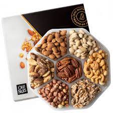 healthy dry roasted nut gift basket