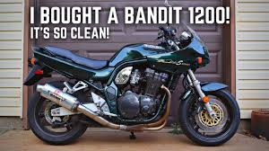 i bought a bandit 1200s so clean