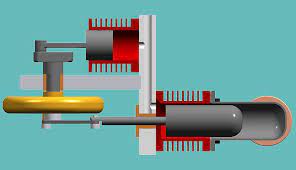 The slower engine has only one. Stirling Engine Plans And Models Cnccookbook Be A Better Cnc Er