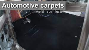 automotive carpet mold cut install