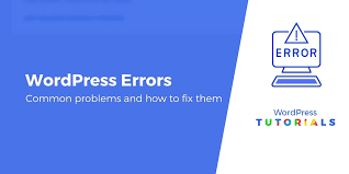 20 common wordpress errors and how to