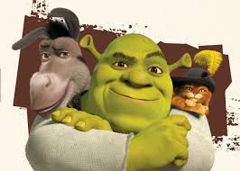 shrek donkey and puss poster picture