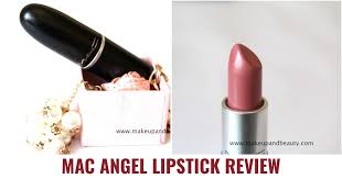 mac angel lipstick review swatch fotd