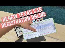 renew texas car registration