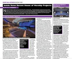 house of worship projects foh