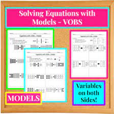 Write And Solve Equations Variables On