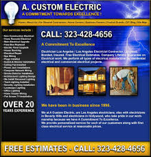 Places los angeles, california home improvementelectrician electricians los angeles. Electrical Services In Los Angeles Ca A Custom Electric