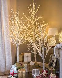 indoor lights birch tree