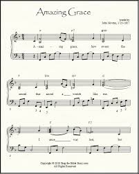 Chords in the key of c major. Amazing Grace Lyrics Sheet Music Tabs