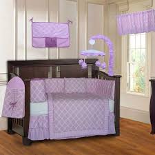 Clover Pink 9 Piece Baby Crib Bedding
