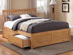 Double Bed With Storage Underneath