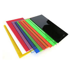 colored plexiglass cast acrylic