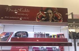 frida kahlo collection cosmetic bag