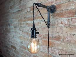 Wall Sconce Pendant Edison Hanging Lamp