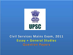 UPSC CIVIL SERVICES MAINS EXAM       General Studies Paper          