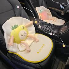 Cute Fluffy Car Seat Covers Set For