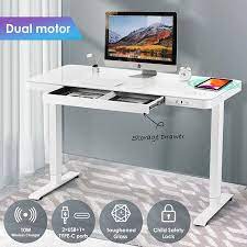 electric standing desk height