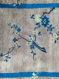 antique chinese art deco ter rug