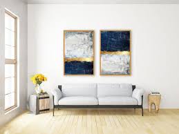 navy and gold wall art hot 50 off