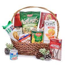 holiday grocery gift basket to manila