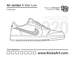 Air jordan 1 drawing at getdrawings | free download. Air Jordan 1 Coloring Pages Sneaker Coloring Pages Created By Kicksart